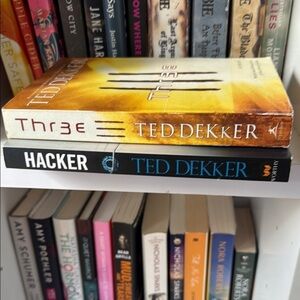 Ted Dekker 'Hacker' & three book set - paperback